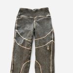 Free People Movement New Flow Leggings Vintage Black Washed contrast stitch XS Photo 6