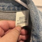 Arizona Jean Company Denim Jacket Trucker Cowboy Medium Distressed Vintage‎ 90s Blue Photo 2