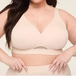 Cacique Lane Bryant Comfort Bliss Lightly Lined No-Wire Bra 54D Photo 0