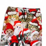 Unisex Cat Kitten Christmas Casual Lounge Sweat Pants Multiple Size L Photo 5