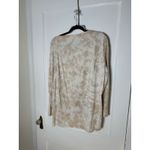 Lululemon Back in Action Long Sleeve Brown White Lightweight T-shirt Women's 12 Photo 5