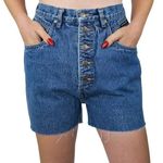Vintage 90s Western Ethics Jeans Co. Denim Shorts Blue Size 27 Photo 0