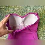 Profile by Gottex pink ruched one piece swim dress, size 8 Photo 4