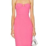 Revolve NBD Roja midi dress in hot pink size XS Photo 0