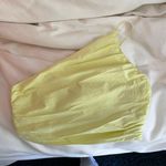 ZARA Yellow One Shoulder Top Photo 4