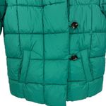 Bernardo Box Quilt Puffer Jacket Coat Emerald Green Size Small Outdoor Cozy Warm Photo 8