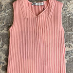 ZARA  Pink Ribbed Knit Crop Top Photo 0