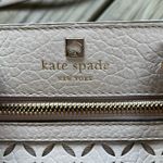 Kate Spade  Perri Lane Mini Romy Satchel In Beige Leather Photo 7