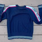 Tommy Hilfiger Cropped Crewneck Logo Sweater Photo 2