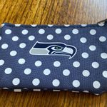 Small Seattle Seahawks coin purse key chain Blue Photo 0