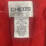 Chico's Chico’s Houndstooth Vest Size 12 Black Cream Checked Tweed Classiccore Layering Photo 2