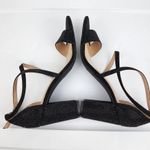 Kelly & Katie  Paloona Rhinestones Heels Sandals Strappy Pumps Black Size 9M Photo 6