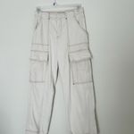 We The Free Cream Cargo Pants Photo 1