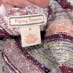 Flying Tomato  Multicolor Knit Women's knit Sweater cardigan size medium Photo 3