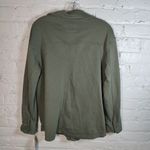 Avec Les Filles NWT Green Olive Trendy Utility Shirt Jacket size ZS Photo 5