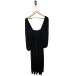 The‎ Westside Vivian Ruched Maxi Dress Size Small Black Photo 7