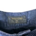 Valentino Jeans Dark Blue High Waist Corduroy '90s Straight Leg Mom Jeans Size 28 Photo 2