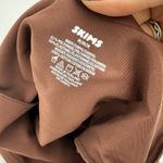 SKIMS  Brown Cocoa Core Sculpt Thong Bodysuit Size Medium NEW Photo 3