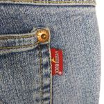 Denim Rock 5 28x30 Y2K Low Rise Medium Wash Flare Jeans Blue Size 28 Photo 9