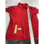 Adidas Womans  Sweatshirt XL Orange Full Zip Soft Photo 5