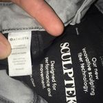 Athleta Sculptek gray distressed cropped athletic size 12 jeans Photo 5