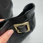 Tory Burch Black Leather Ankle Boots Wedges 5 Photo 10