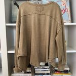 Free People WE THE Coraline Thermal in Olive Tapenade Photo 7