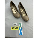 Predictions Womans Comfort Plus By  Slip On Pumps 7.5 Nude Stiletto Heel Photo 1