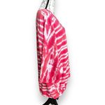 Lane Bryant Pink Tie Dye Sweatshirt Cinch Hem Soft 10/12 Photo 1