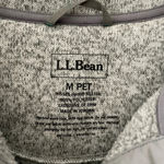 L.L.Bean Heather Gray Fleece Pullover Sweater Photo 4