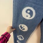 PacSun Eco Blue Yin Yang 90's Boyfriend Jeans Size 28 Women's Photo 3
