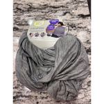 Go By Goldbug On The Go 5 In 1 Nursing Scarf Gray One Size Lightweight Breath Photo 6