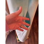 Vanity Fair Vintage  Womens MEDIUM Velour Robe Soft Green Zipper grannycore Photo 6