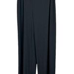 Joseph Ribkoff Silky Wrinkle Free Black Flowy Pants Size 12 Photo 0