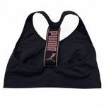 Puma T-Racer Strap Sports Bra Top Size Small Activewear black pink Photo 0