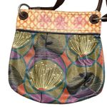 Fossil Key-per Coated Canvas Crossbody Purse Bag Photo 2