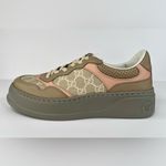 Gucci  GG Supreme Canvas Leather Women Chunky Platform Sneakers Size EU 40.5 Photo 9