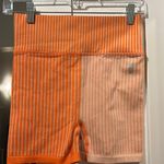 Free People  Striped Biker Shorts Photo 0