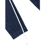 J.Crew  City Fit Ankle Zipper Stretch Jeans Womens 8 Blue Dark Wash Preppy Photo 4