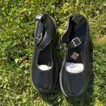 NWOB Platform Mary Janes Black Size 9 Photo 2