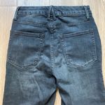 Good American Good Waist Crop Raw Hem Jeans Size 4 Photo 12