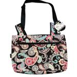 NWT Snapster Walker Bag Folding Walkers Accessories Bag Mardi Gras Noir Black Photo 2