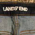 Lands' End  Woman’s Jeans Dark Wash NWT 16 Mid rise Skinny 28” Inseam Photo 1