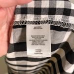 BP Mixed Gingham Print Wrap Dress Black White Photo 11