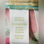 Lilly Pulitzer Floral Blue Yellow Wide Leg Palazzo Knit Pants Photo 10