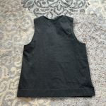 Jantzen  Petite Vintage Button Down Vest Charcoal Gray Medium Photo 3