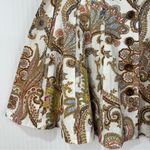 CAbi  Full Midi Skirt Women’s 8 Paisley Print Western Chic Boho Cowgirl Southern Photo 5