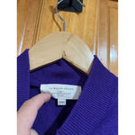 Sézane Womens Sezane 100% Merino Wool Purple Henley Jumper Size XXS SHRUNK Photo 1
