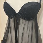 Victoria's Secret NWOT Lace and mesh babydoll bustier Photo 1