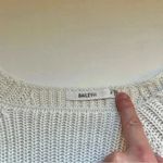 Bailey 44 Dunaway Sweater Orange White Size Medium Photo 3